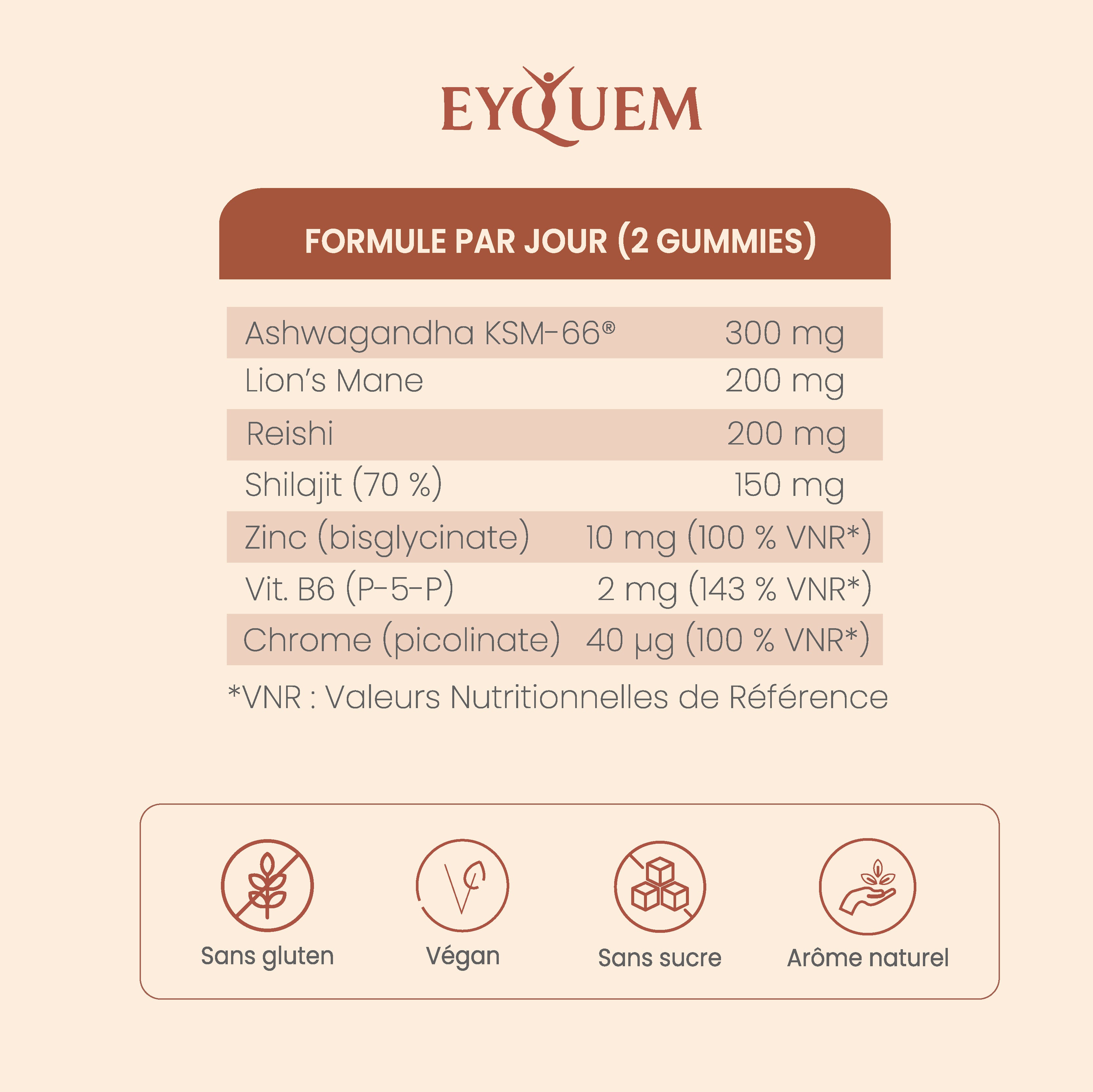 Harmony – Gummies pour l’équilibre hormonal
